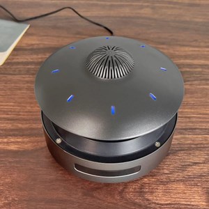 Enceinte en auto-lévitation ufosound