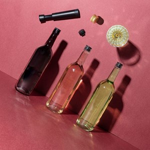 Coffret vide d'air pour le vin