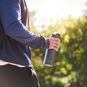 Bouteille nomade filtrante