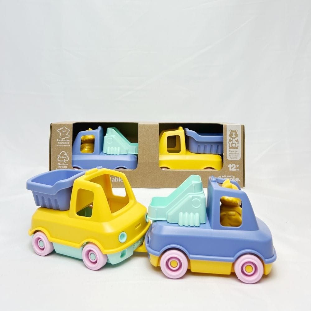 Jouets de voiture de camion jouet pour les tout-petits, camions porteurs 7  en 1 pour