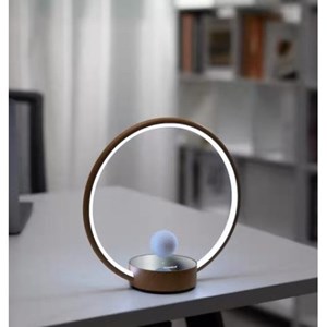 Lampe à lévitation circlo space bois