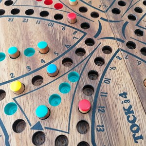 Jeu du tock de 2 à 4 joueurs - acacia