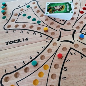Jeu du tock xl de 2 à 4 joueurs - hévéa