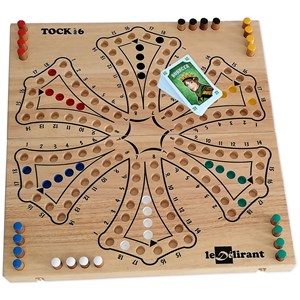 Jeu du tock xl de 2 à 6 joueurs - hévéa