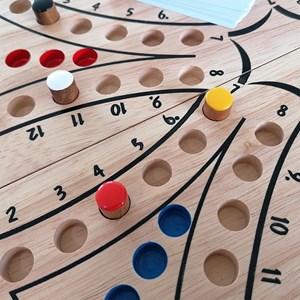 Jeu du tock xl de 2 à 6 joueurs - hévéa