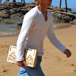 Jeu du tock xl de 2 à 6 joueurs - hévéa