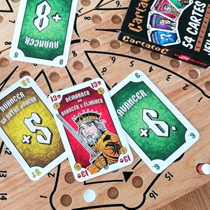 Cartatoc 54 cartes spéciales jeu de tock