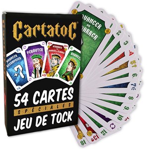 Cartatoc 54 cartes spéciales jeu de tock