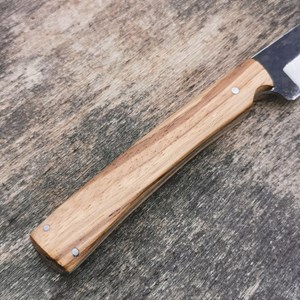 Officiel de mest 107, couteau en zébrano