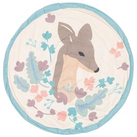 Tapis d'éveil sac à langer biche
