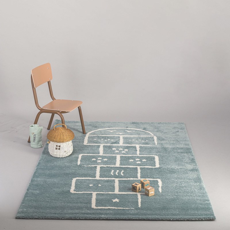AFK Living - Tapis enfant marelle 80x150