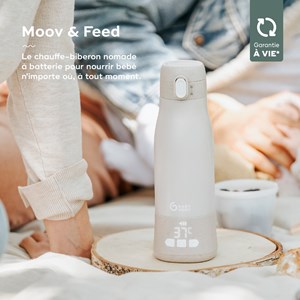 Chauffe-biberon rechargeable moov & feed