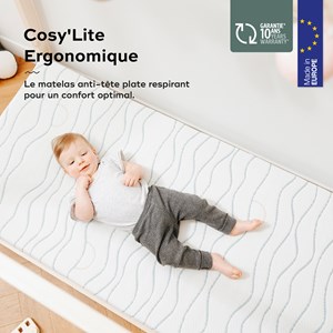Matelas ergonomique cosy'lite 70x140cm
