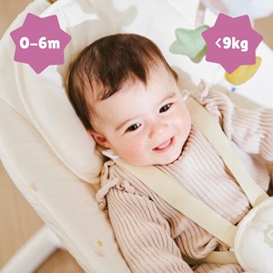 Balancelle latérale multifonctions crème