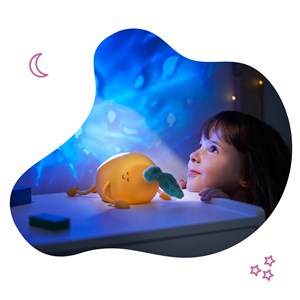 Veilleuse projection et berceuses basile