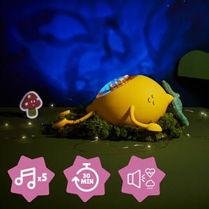 Veilleuse projection et berceuses basile