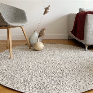 Tapis rond crochet 135x135
