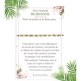 Bracelet jade budstone