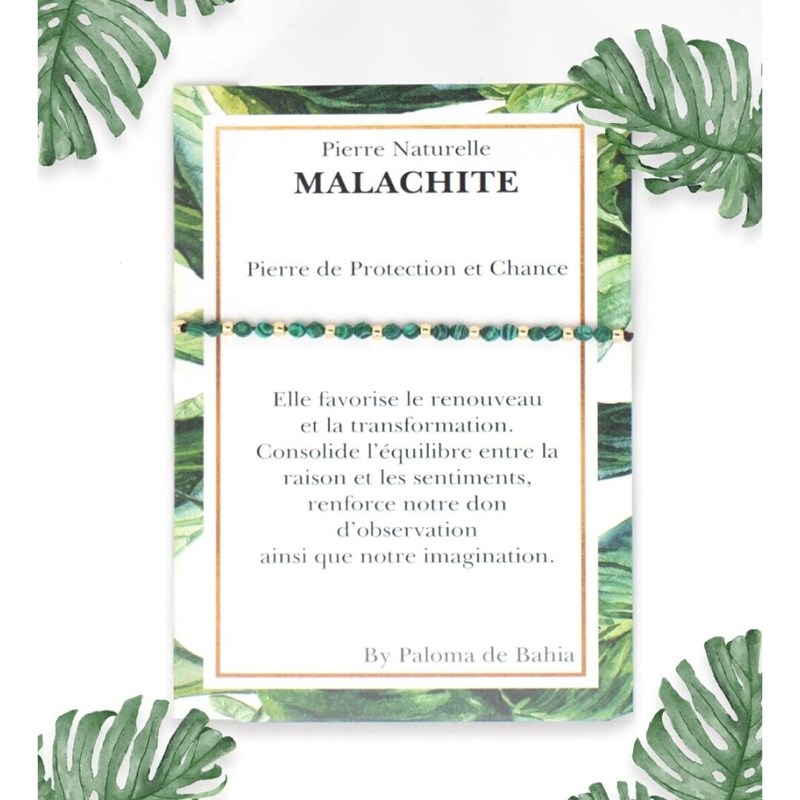 Bracelet malachite