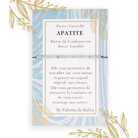 Bracelet apatite