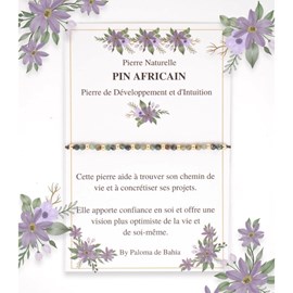 Bracelet pin africain