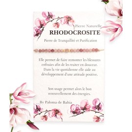 Bracelet rhodocrosite