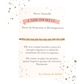 Bracelet labradorite