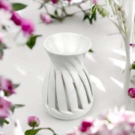 Brûle parfum série céramy - corta blanc