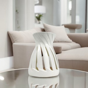 Brûle parfum série céramy - corta blanc