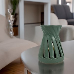 Brûle parfum série céramy - corta vert