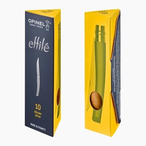 Couteau opinel n°10 effilé olivier