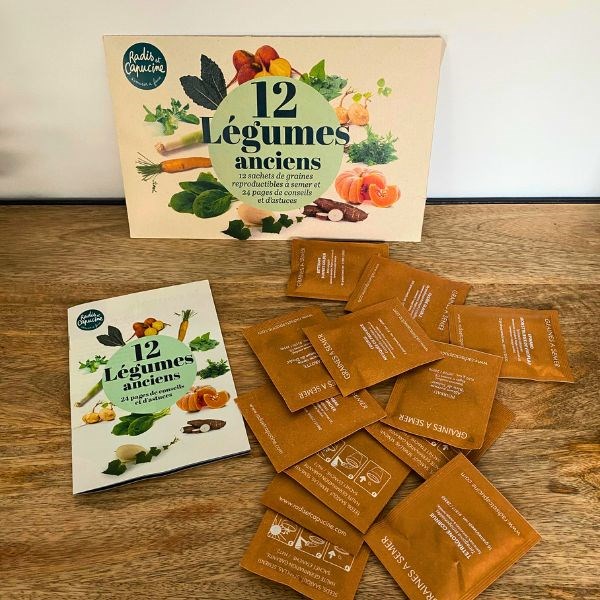 Coffret 12 légumes anciens