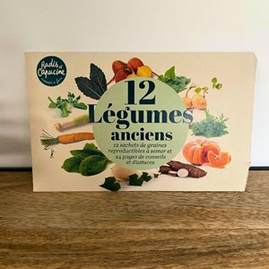 Coffret  12 légumes anciens