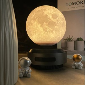 Lune 3d en auto-lévitation moonflight