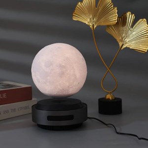 Lune 3d en auto-lévitation moonflight