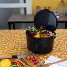 Poubelle de table pour composteur