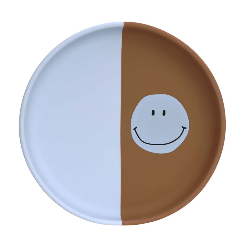 Assiette en silicone - happy rascal