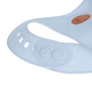 Bavoir en silicone happy rascals -