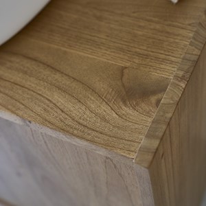 Meuble de salle de bain en mindi 90 cm