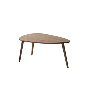 Table basse mindi massif finition noyer