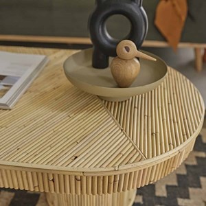 Table basse en rotin