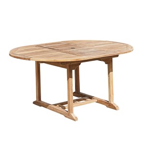 Table de jardin teck 6&nbsp;8 p
