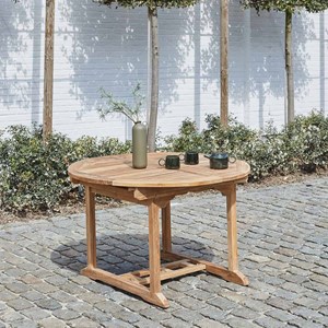 Table de jardin teck 6&nbsp;8 p