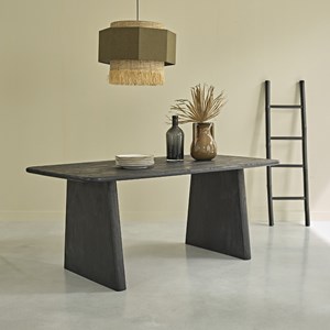 Table en manguier noire  8 personnes