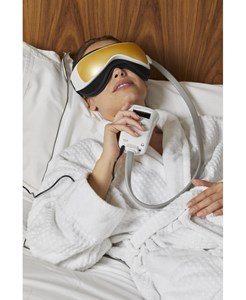 Masque oculaire relaxant et chauffant