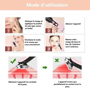 Appareil radiofréquence visage