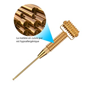 Roller massage visage 3d