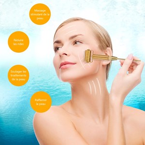 Roller massage visage 3d