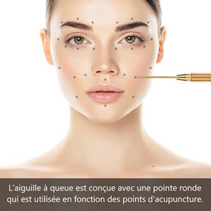 Roller massage visage 3d