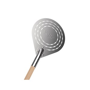 Pelle à pizza ronde perforée civita